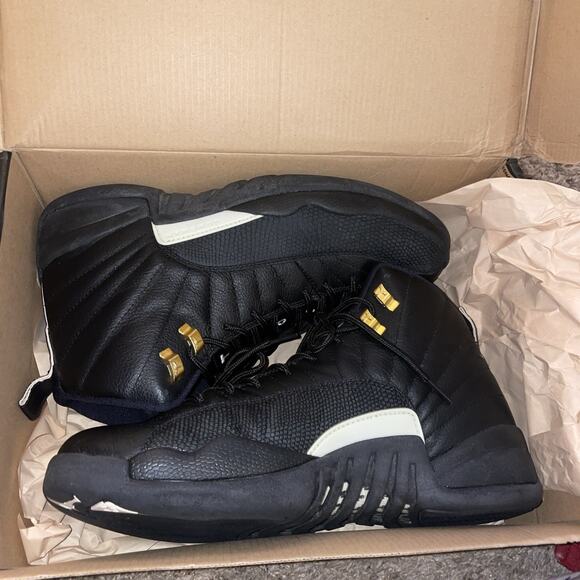 Jordan XII 12 Retro 10.5 Black White Gold EXCELLENT CONDITION main image 14